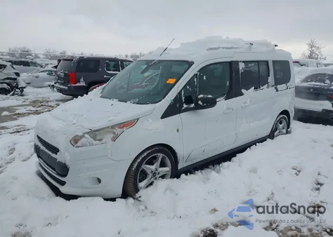 2014 Ford Transit Connect Xlt from USA, damaged, VIN NM0GE9F77E1147553